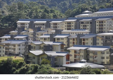 Mandi, Himachal Pradesh, India - October 16 2021: Beautiful View Of Indian Institute Of Technology–Mandi (IIT–Mandi) From Road.