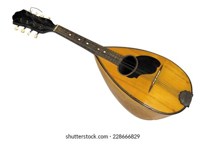 Mandolin Isolated On White Background