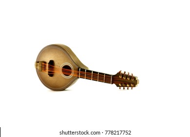 Mandolin Isolated On White Background