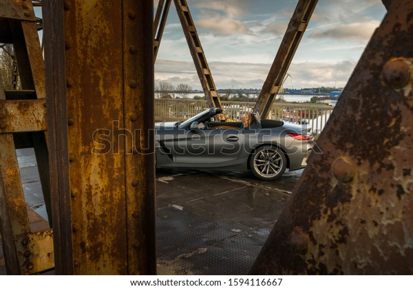 Mangalia, Romania - April ‎15, ‎2019: 2020 BMW Z4\
M40i side profile