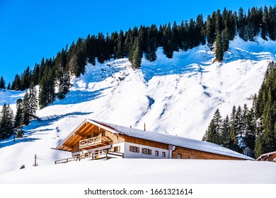 Mangfall Mountains At The Spitzingsee Lake In Bavaria