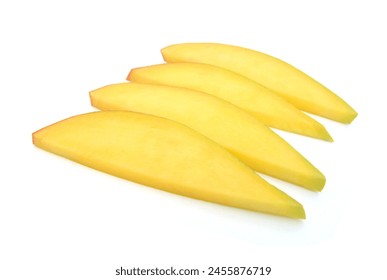 Mango fruit isolated on white background
