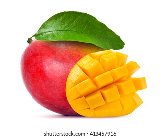 Mango Isolated On White