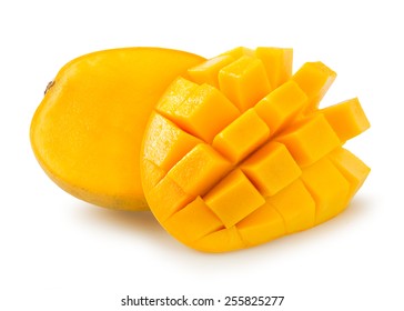 Mango Isolated On White Background