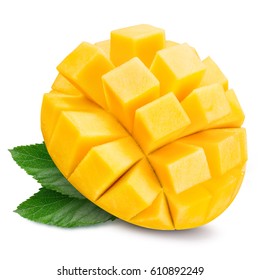 манго, изолированный на белом фоне