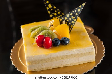 Mango Mousse Cake