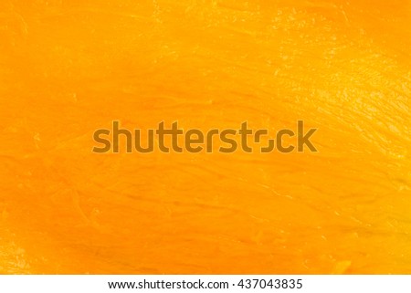 Mango peel close up, Delicious tropical juicy fruits abstract background concept.