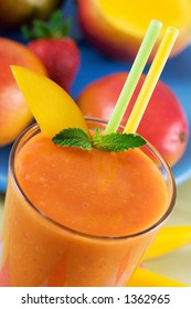 Mango Strawberry Smoothie