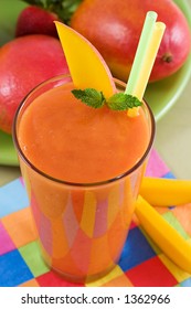 Mango Strawberry Smoothie