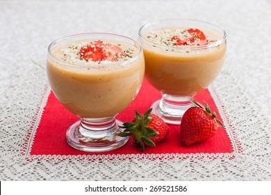 Mango Strawberry Smoothie