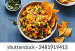 Mango Tango: Mango Salsa with Tortilla Chips