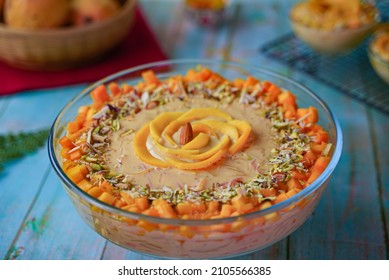 Mango Vermicelli Kheer With Mango Flower