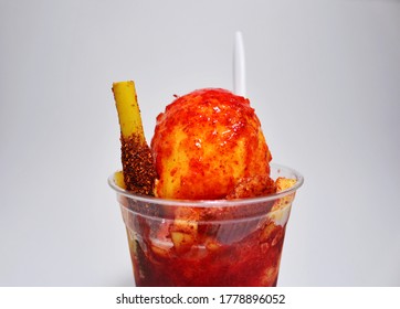 Mangonada With Chamoy From Fruteria