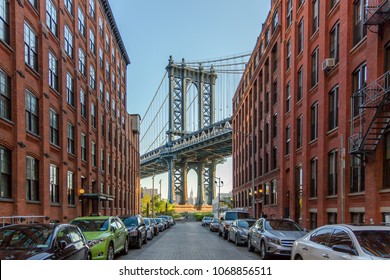 Manhattan bridge from Dumbo