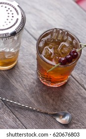 Manhattan Cocktail 