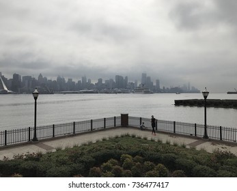 Manhattan And Hudson River 