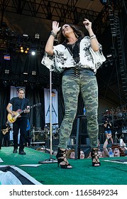 Manhattan Kansas, USA, June 27, 2015  
Sara Evans Performs On Stage During The 3 Day Country Stampede Music Festival And Outdoor Camping Fest Held At The Tuttle Creek Lake State Park.