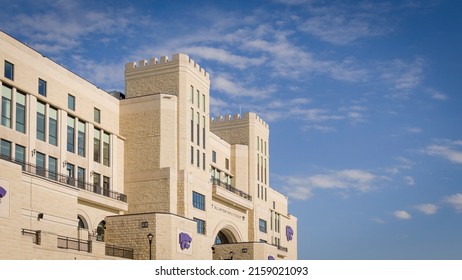 Manhattan, KS - May 21, 2022: Kansas State University (KSU) Wildcats' NCAA Bill Snyder Family Stadium For Football