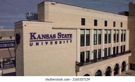 Manhattan, KS - May 21, 2022: Kansas State University (KSU) Wildcats' NCAA College Football Stadium