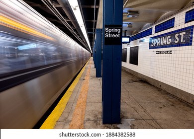 Manhattan, New York City - 2019 - The New York City Subway