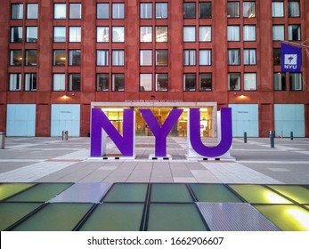 Manhattan, New York, USA - October 26, 2019

The New York University Leonard N. Stern School Of Business Is The Business School Of New York University Located On NYU's Greenwich Village Campus.