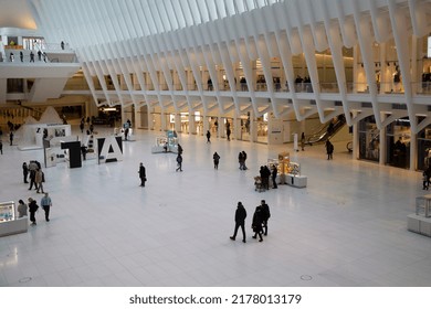 Manhattan, NY, USA - February 1st, 2017 - The Oculus At World Trade Center