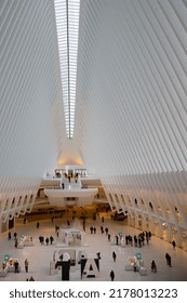 Manhattan, NY, USA - February 1st, 2017 - The Oculus At World Trade Center