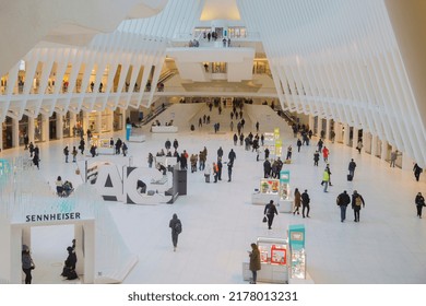 Manhattan, NY, USA - February 1st, 2017 - The Oculus At World Trade Center