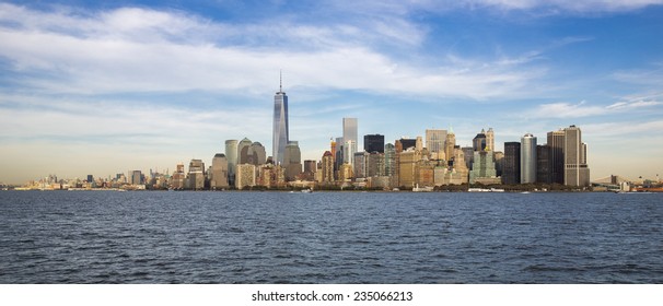 Manhattan NYC Skyline.