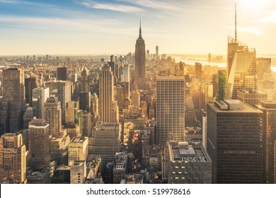 Manhattan skyline  - Shutterstock ID 519978616