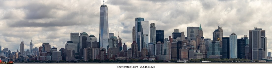Manhattan Skyline New York City - Shutterstock ID 2051581322