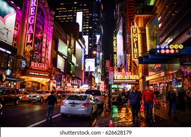 Manhatten night New York City night USA
23.09.2016