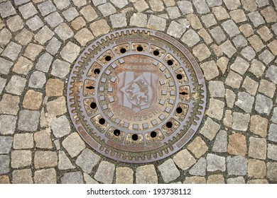 Manhole Cover Koblenz Germany Stock Photo 193379159 | Shutterstock