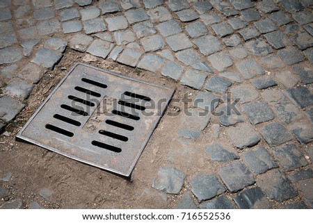 Manhole of Rome SPQR