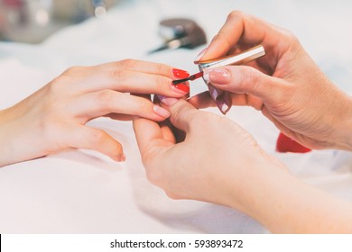 manicure in the spa salon - Powered by Shutterstock