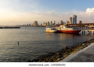 Manila Bay Is A Harbor That Serves The Port Of Manila