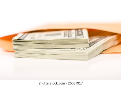 A Manila Envelope Filled With Money. Somebody's Getting Paid