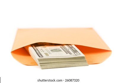 A Manila Envelope Filled With Money. Somebody's Getting Paid