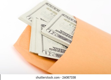 A Manila Envelope Filled With Money. Somebody's Getting Paid