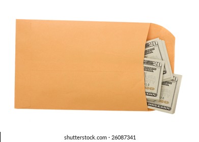 A Manila Envelope Filled With Money. Somebody's Getting Paid