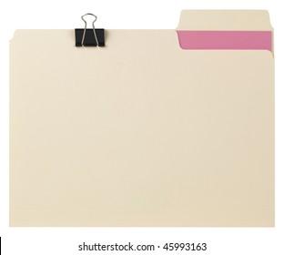 Manila File Folder With Path