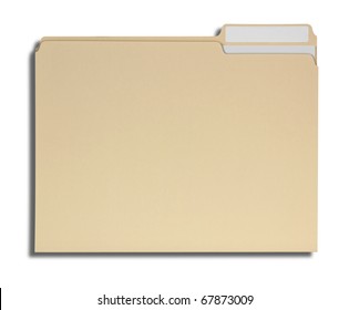 Manila File Folder With Path