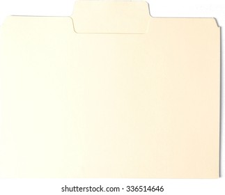 Manila Folder - Isolated