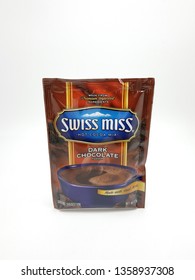 MANILA, PH - APR. 1: Swiss Miss Hot Cocoa Mix Dark Chocolate Flavor Sachet On April 1, 2019 In Manila, Philippines.