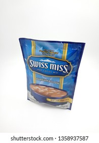 MANILA, PH - APR. 1: Swiss Miss Hot Cocoa Mix Marshmallow Flavor Sachet On April 1, 2019 In Manila, Philippines.