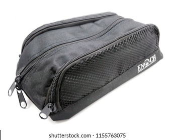 MANILA, PH - AUG. 13: Enoch Shoe Organizer Bag On August 13, 2018 In Manila, Philippines. Enoch Brand Is A Independent Financial Adviser In The Philippines.