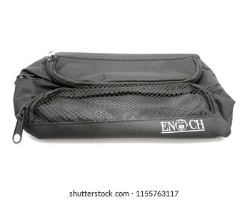 MANILA, PH - AUG. 13: Enoch Shoe Organizer Bag On August 13, 2018 In Manila, Philippines. Enoch Brand Is A Independent Financial Adviser In The Philippines.