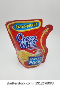 MANILA, PH - FEB. 11: Cheez Whiz Pimiento Cheese Spread On February 11, 2019 In Manila, Philippines. Cheez Whiz Brand Is A Maker Of Food Products.