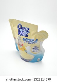 MANILA, PH - FEB. 22: Cheez Whiz Milk And Mild Cheese On February 22, 2019 In Manila, Philippines.