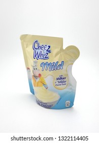 MANILA, PH - FEB. 22: Cheez Whiz Milk And Mild Cheese On February 22, 2019 In Manila, Philippines.